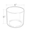 Azar Displays 6" x 6" Deluxe Clear Acrylic Cylinder, PK4 556336 - alternate 3